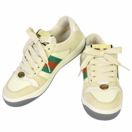 グッチ GUCCI ウェブ ストライプ付き スクリーナー スニーカー 35.5