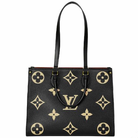 ルイヴィトン LOUIS VUITTON オンザゴー MM 2WAY トートバッグ ショルダーバッグ バイカラー モノグラム アンプラント  M45495【中古】 | ゴールドプラザ オンラインストア