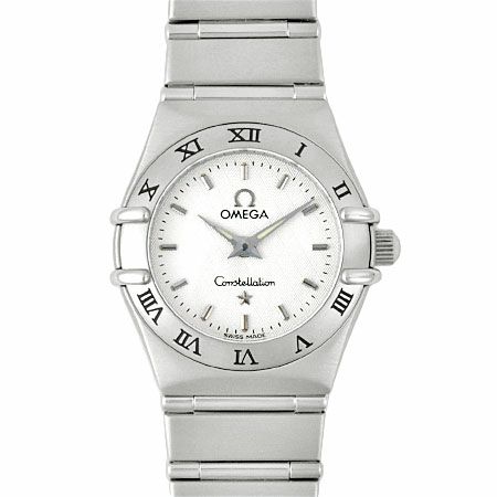 オメガ OMEGA コンステレーション ミニ レディース クォーツ 時計 SS シルバー文字盤 .00【中古】 | ゴールドプラザ オンラインストア