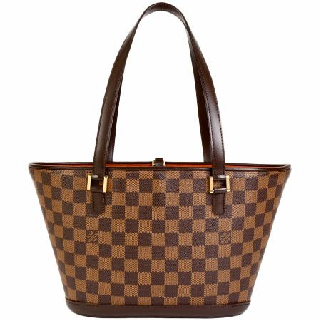 ルイヴィトン LOUIS VUITTON マノスクPM トートバッグ ダミエ エベヌ