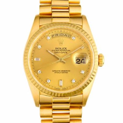 ロレックス ROLEX デイデイト 18238A 10P ダイヤインデックス E番 ...