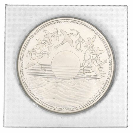 1万円銀貨/純銀/天皇陛下御在位60年記念/20g/昭和61年 【JR1864】