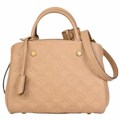 ルイヴィトン LOUIS VUITTON ハンドバッグ モンテーニュ BB モノグラム アンプラント ベージュ 2WAY ショルダー  M44160【中古】 | ゴールドプラザ オンラインストア