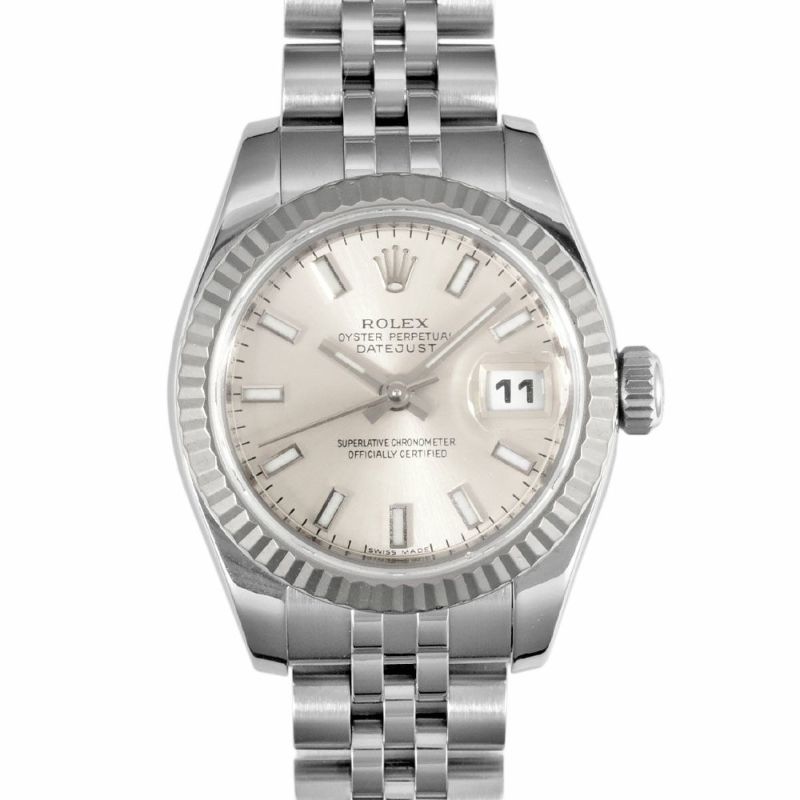 ロレックス 79174 デイトジャスト 腕時計 OH済 ステンレススチール/SS レディース 【ROLEX】 レディース腕時計