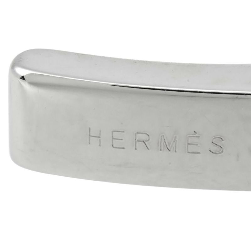 エルメス HERMES フィルー 手袋ホルダー グローブホルダー シルバー