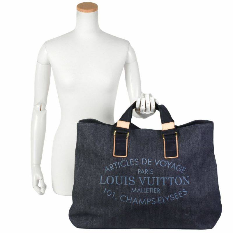 ルイヴィトン LOUIS VUITTON プランソレイユ カバGM トートバッグ