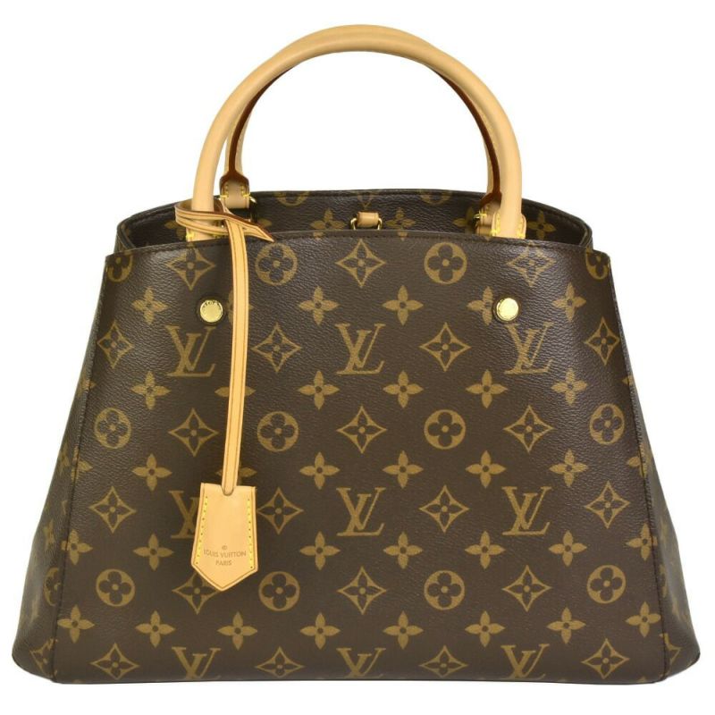 ルイヴィトン LOUIS VUITTON モンテーニュ MM 2WAY ハンドバッグ