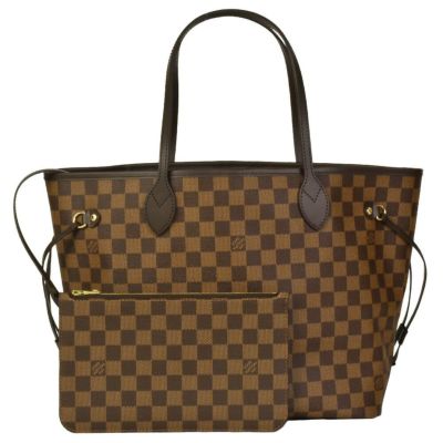 ルイヴィトン LOUIS VUITTON ネヴァーフル MM ポーチ付き トートバッグ