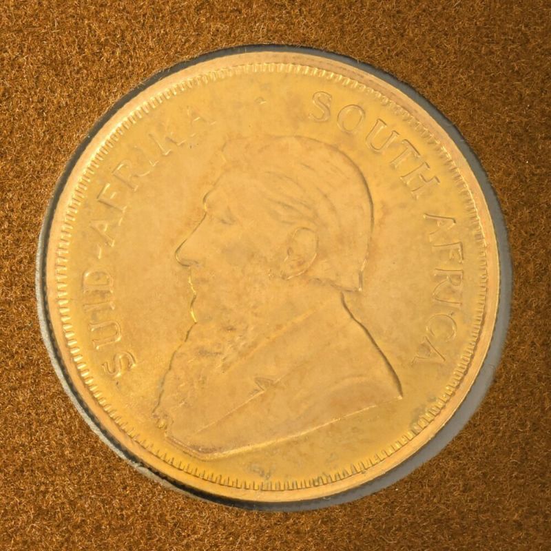 1980年 南アフリカ共和国 クルーガーランド金貨 K22 1/4オンス 8.4g 