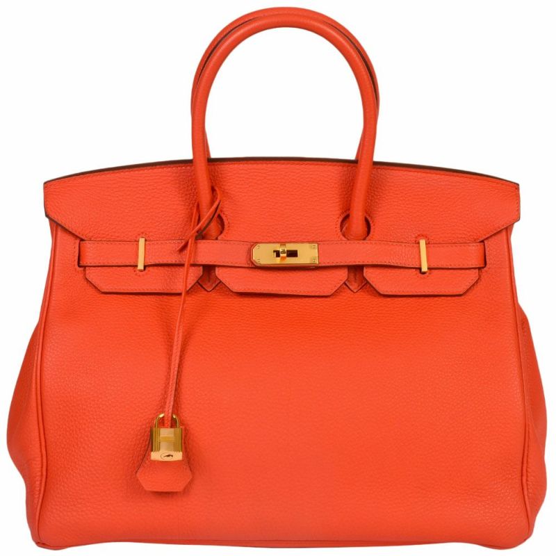 ☆美品☆HERMES バーキン35 トゴ ブラック ゴールド金具 □E刻印