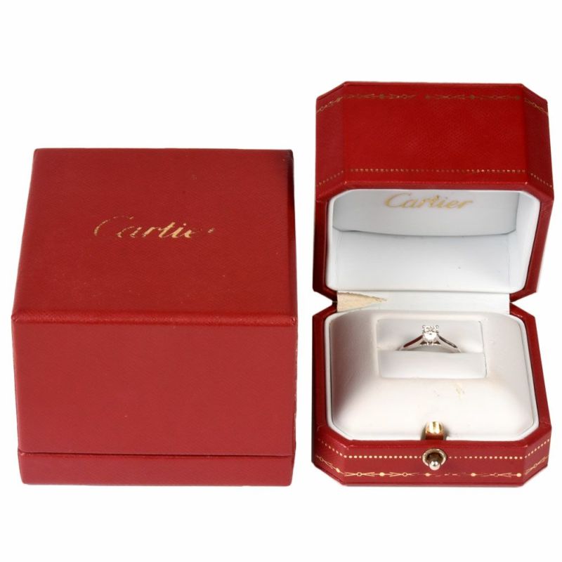 カルティエ Cartier 1895 ダイヤモンド 0.40ct(G/VS1/3EX) ソリテール