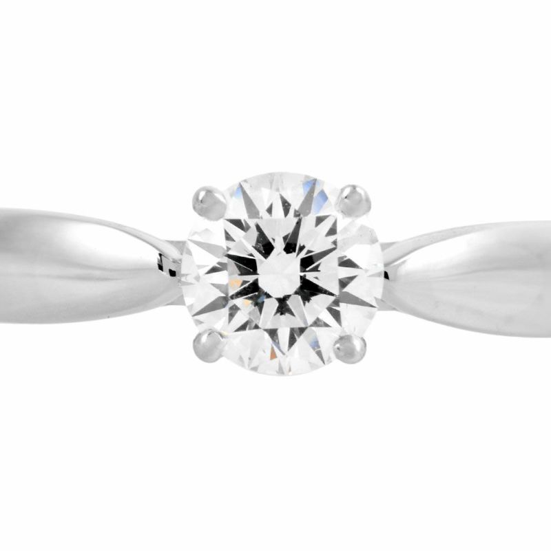 ティファニー Tiffany&Co. ハーモニー ソリティア リング 指輪 ダイヤモンド 0.39ct 約9号 Pt950【中古】 | ゴールドプラザ  オンラインストア