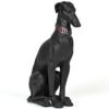 リヤドロ Lladro 忠実なグレイハウンド 黒 No.8606 ブラック 犬 