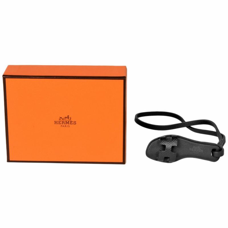 エルメス HERMES オラン ナノ チャーム ヴォーエプソン バトラー バッシュハンター ノワール バッグチャーム サンダル【中古】 |  ゴールドプラザ オンラインストア