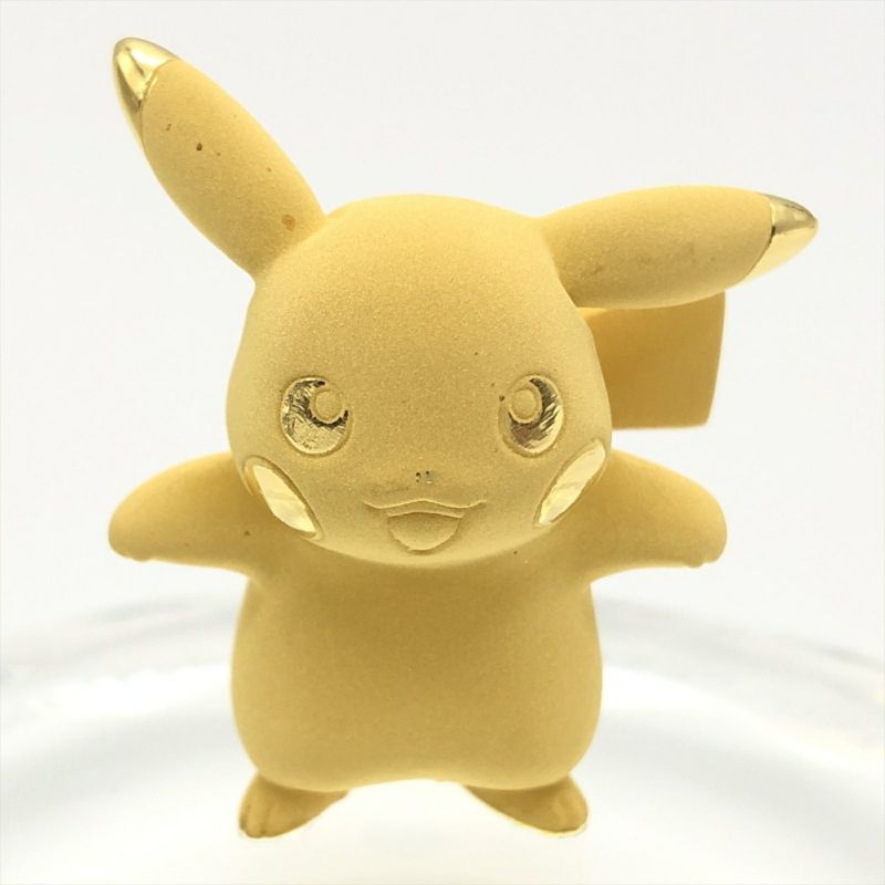 ポケットモンスター オブジェ 置物 純金 クリスタルガラス ピカチュウ ザ ムービー 10周年 ピカチュウ ザ ゴールド 希少 限定【中古】 |  ゴールドプラザ オンラインストア