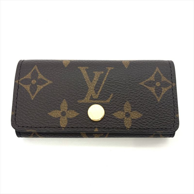 ルイヴィトン LOUIS VUITTON ミュルティクレ4 キーケース モノグラム キャンバス M62631 RFID 4連 キーフック 小物【中古】  | ゴールドプラザ オンラインストア