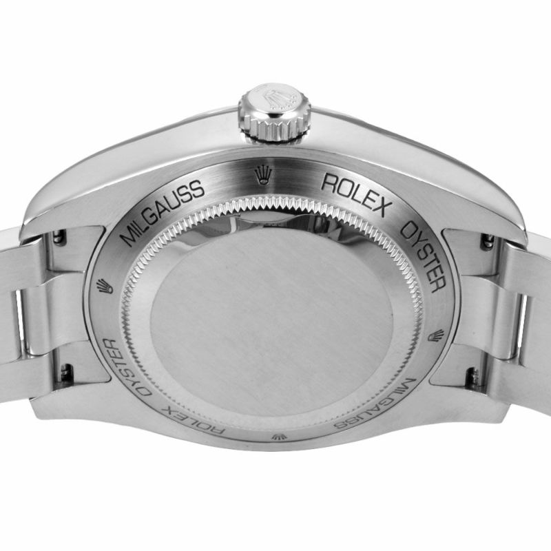 ロレックス ROLEX 116400GV ミルガウス V番 腕時計 ブラック文字盤 メンズ【中古】 | ゴールドプラザ オンラインストア