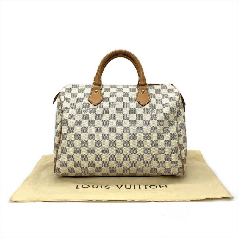 ルイヴィトン LOUIS VUITTON スピーディ 30 ハンドバッグ ダミエ アズール N41533 DU0068 ミニボストンバッグ【中古】 |  ゴールドプラザ オンラインストア