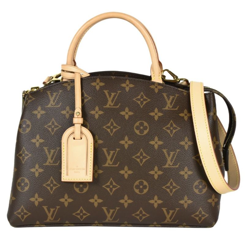 ルイヴィトン LOUIS VUITTON プティパレ PM ハンドバッグ モノグラム キャンバス ヌメ革 M45900 RFID レディース【中古】  | ゴールドプラザ オンラインストア