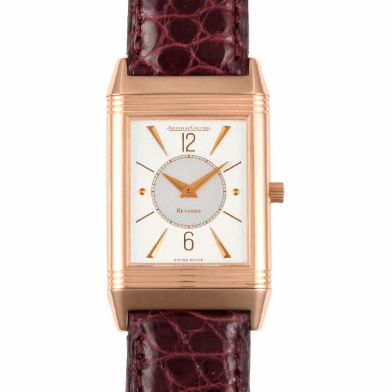 ジャガールクルト JAEGER LECOULTRE 250.2.86 レベルソ クラシック 腕時計 シルバー文字盤 K18PG 金無垢 メンズ【中古】  | ゴールドプラザ オンラインストア