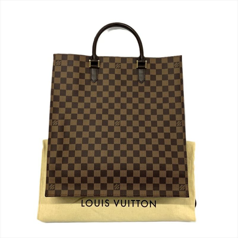 ルイヴィトン LOUIS VUITTON サックプラ トートバッグ ダミエ エベヌ N51140 MI1005【中古】 | ゴールドプラザ  オンラインストア