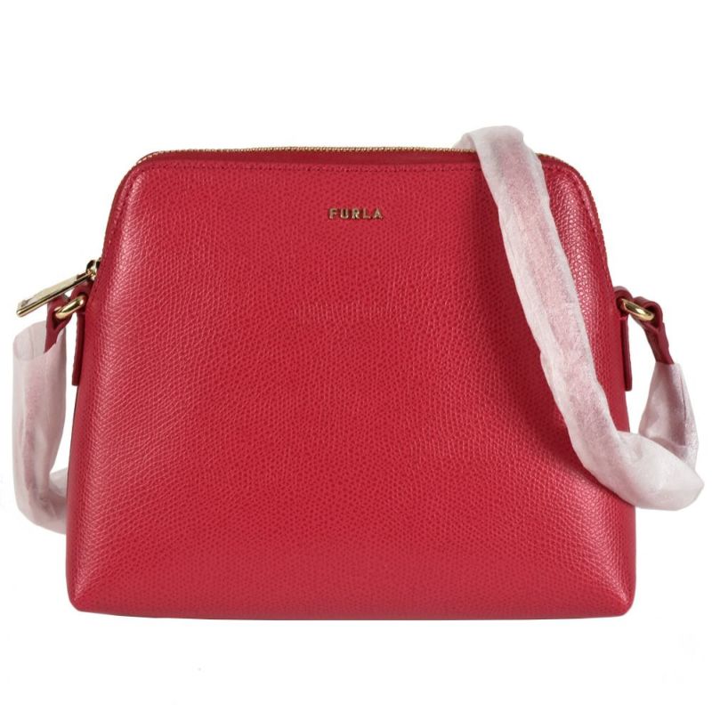 フルラ Furla ボエム ミニ ショルダーバッグ EBC7B90-ARE000 レッド ポーチセット レディース【中古】 | ゴールドプラザ  オンラインストア