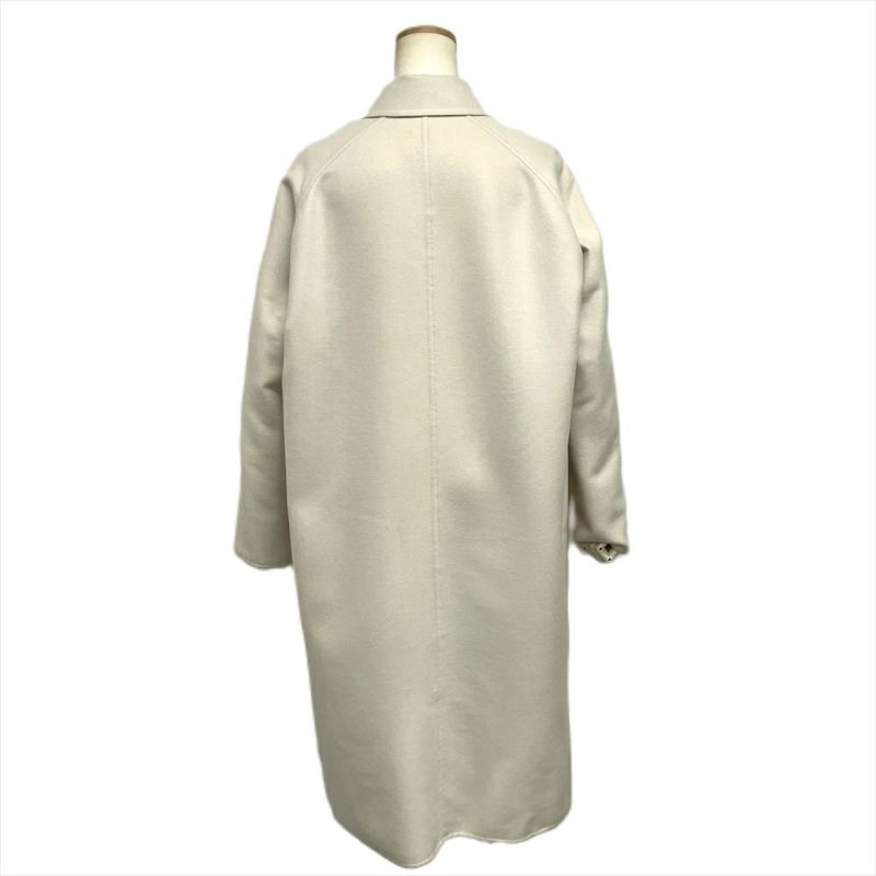 【極上美品】HERMES エルメス カシミア 100%スタンドカラーコート エレガントスタイル☆【HERMES】カシミアコート