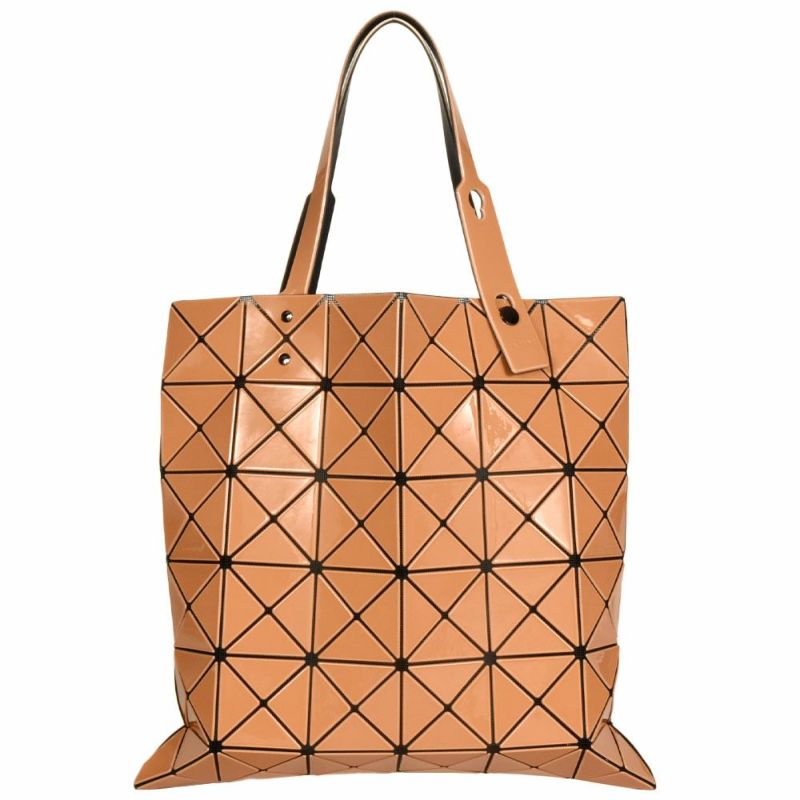 バオバオ イッセイミヤケ BAOBAO ISSEY MIYAKE ルーセント バイカラー トートバッグ BB48AG603 ブラウン  ライトブラウン【中古】 | ゴールドプラザ オンラインストア