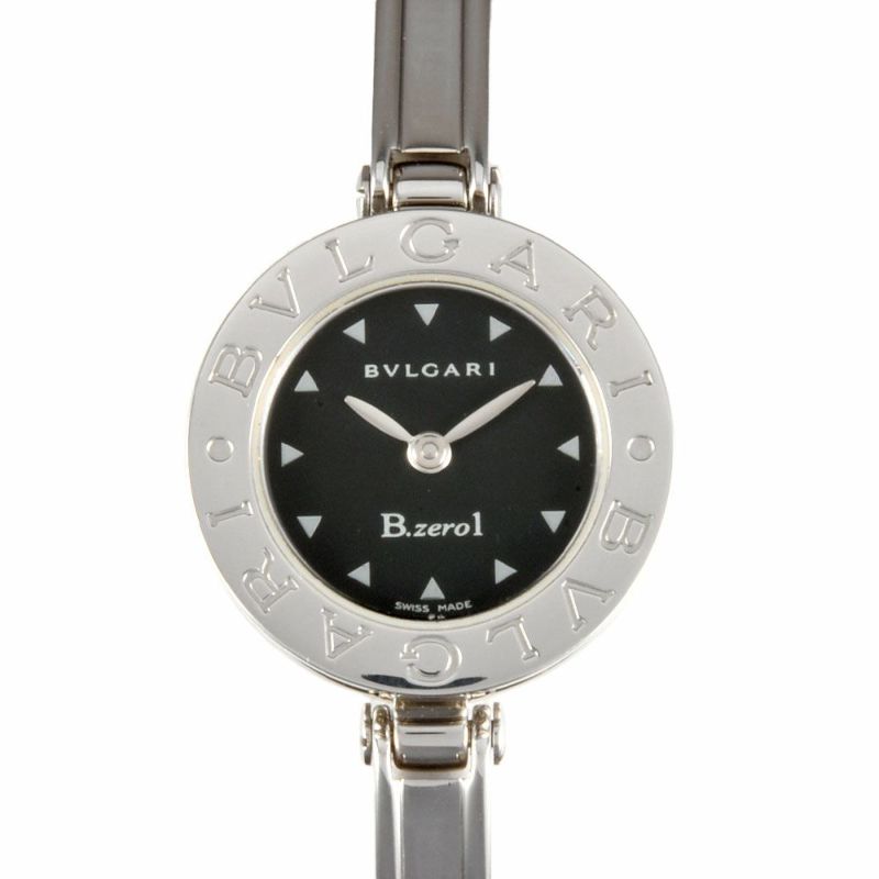 ブルガリ BVLGARI BZ22BSS ビーゼロワン バングルウォッチ 腕時計 ブラック文字盤 レディース【中古】 | ゴールドプラザ  オンラインストア