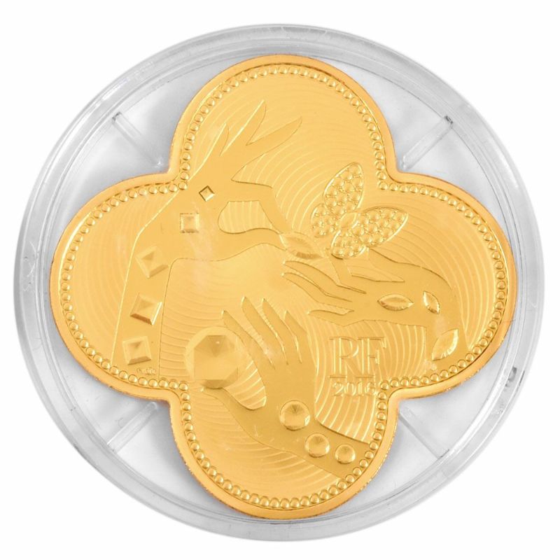 ヴァンクリーフ＆アーペル Van Cleef & Arpels 10ユーロ 銀貨 Van Cleef & Arpels - Van Cleef & Arpels 110周年記念 10ユーロ