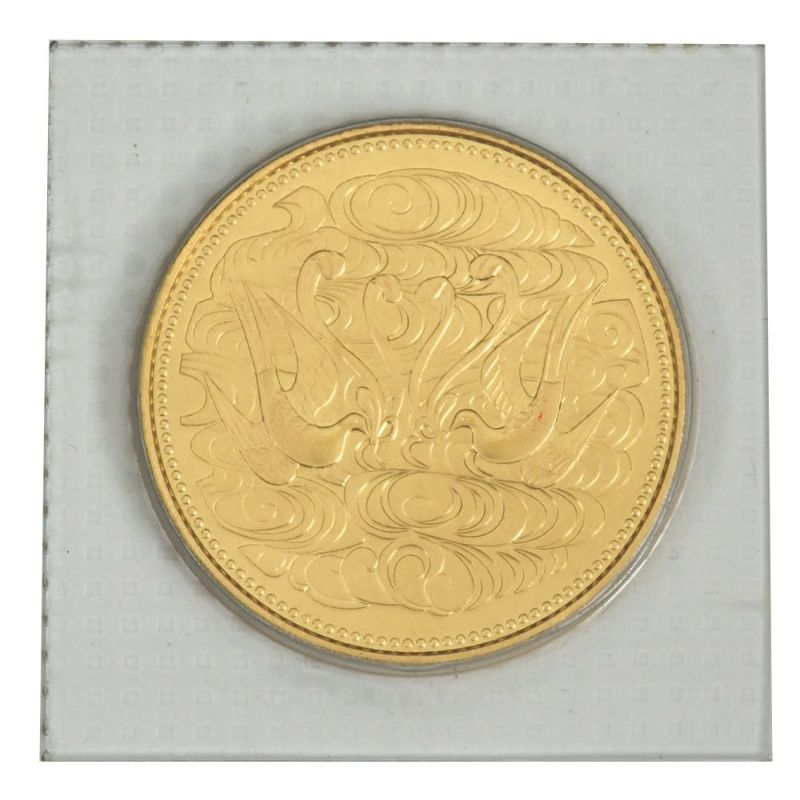 天皇陛下 御在位六十年記念 10万円 金貨幣 昭和61年 純金 20g 金貨 ゴールド【中古】 | ゴールドプラザ オンラインストア