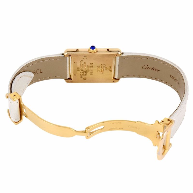 カルティエ Cartier W1009554 マストタンク LM ヴェルメイユ 腕時計 ホワイト文字盤 1615 ユニセックス【中古】 |  ゴールドプラザ オンラインストア