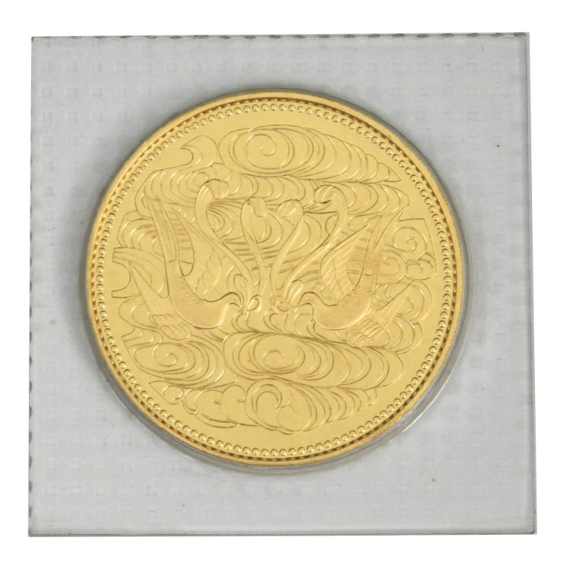 天皇陛下 御在位六十年記念 10万円 金貨幣 昭和61年 純金 20g 金貨 ゴールド【中古】 | ゴールドプラザ オンラインストア