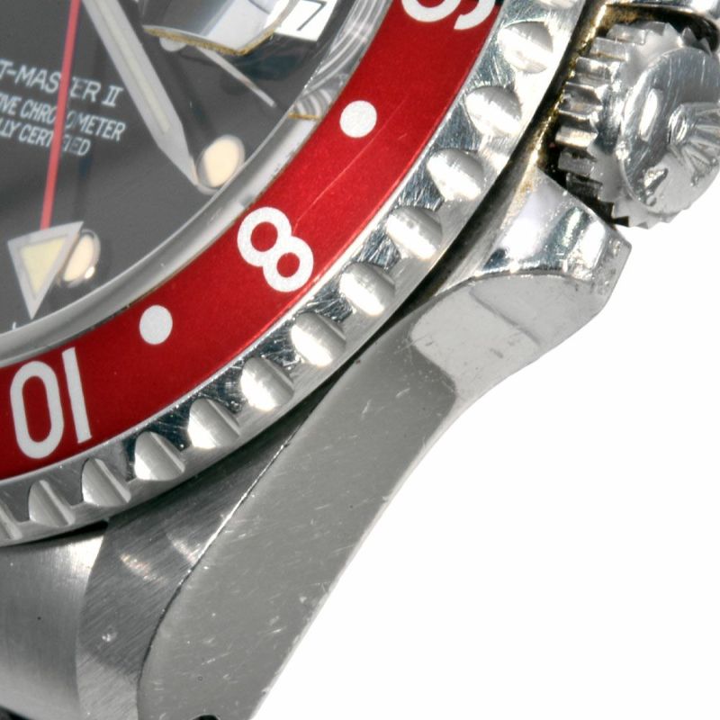 ロレックス ROLEX 16710 GMTマスターII T番(1996年製造) 腕時計