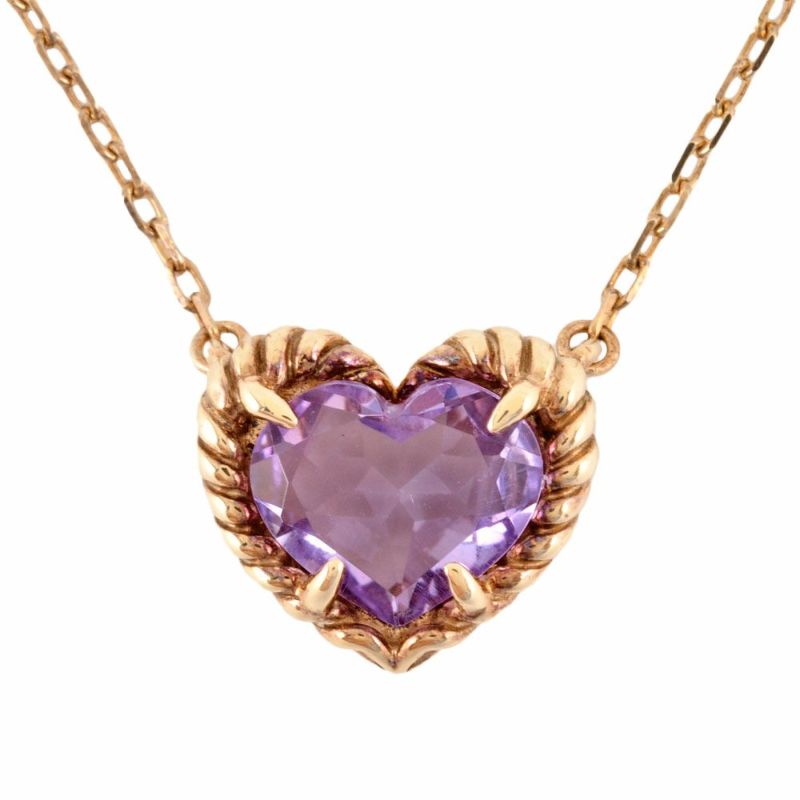 スタージュエリー STAR JEWELRY ハートモチーフ ネックレス
