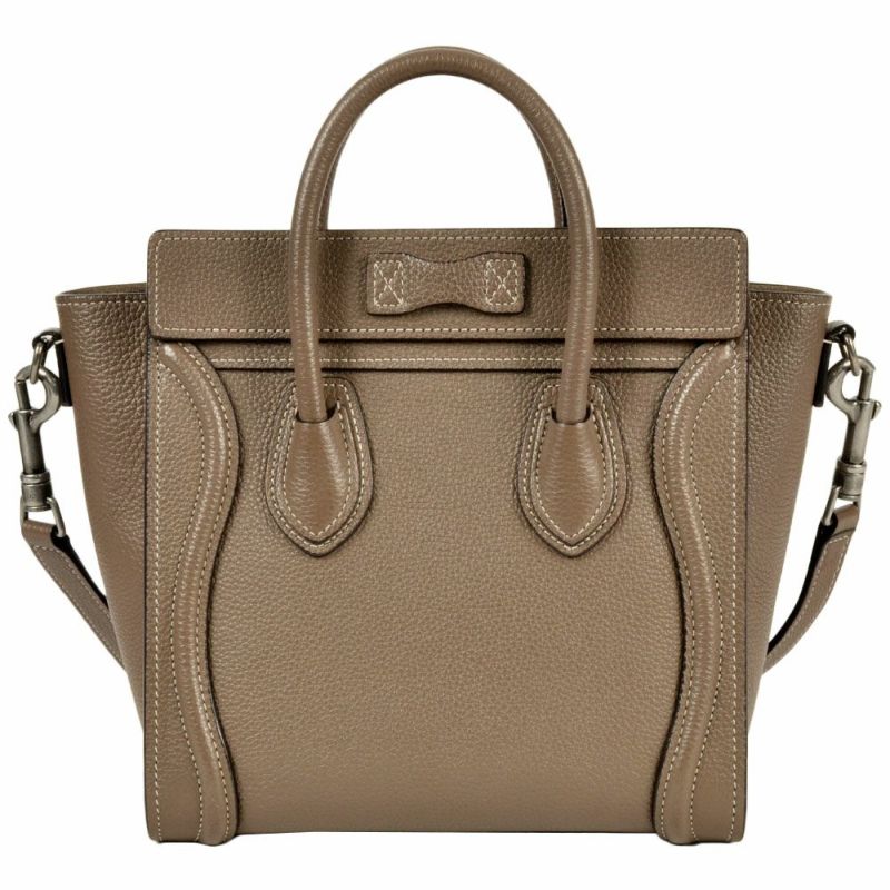 セリーヌ CELINE ラゲージ ナノショッパー ハンドバッグ 2WAY レザー