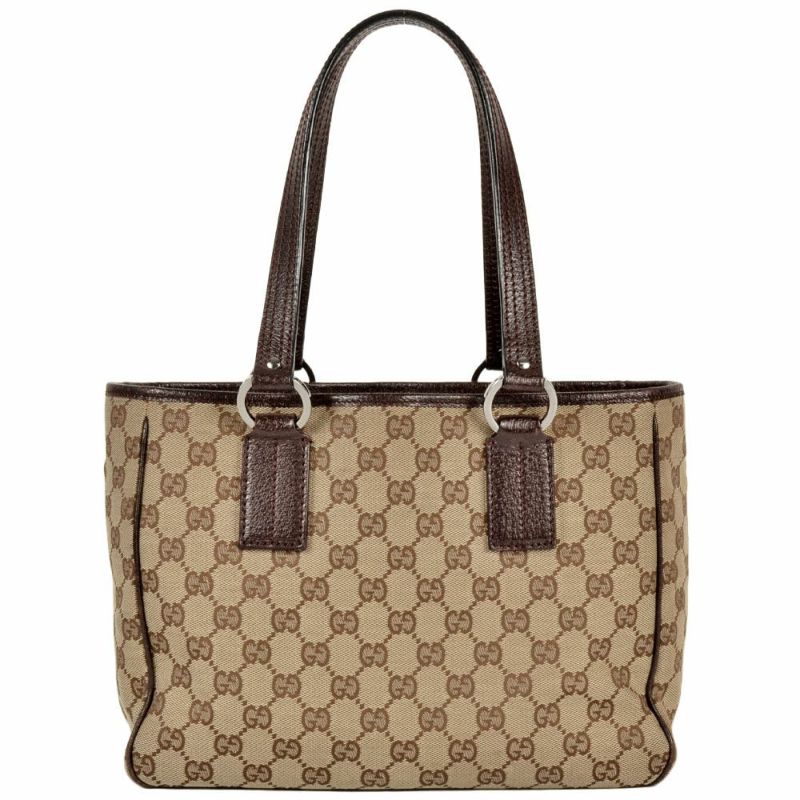 グッチ GUCCI トートバッグ GGキャンバス レザー 113019