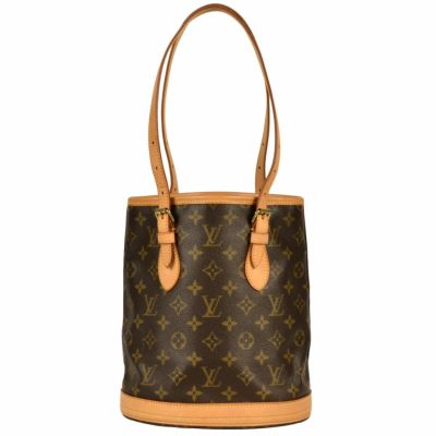 ルイヴィトン LOUIS VUITTON バケット PM ハンドバッグ モノグラム キャンバス M42238 FL0093 トートバッグ【中古】