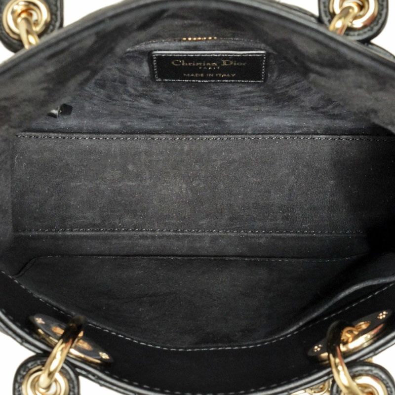 ディオール Dior Lady Dior レディディオール ハンドバッグ レザー 88