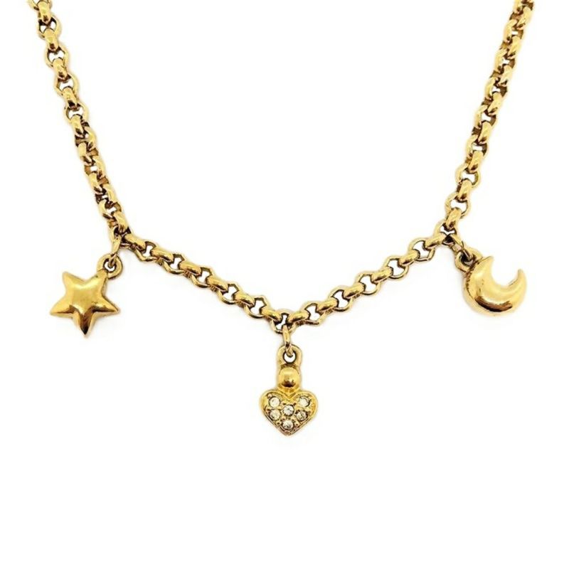 クリスチャンディオール Christian Dior 星 月 ハート ライン