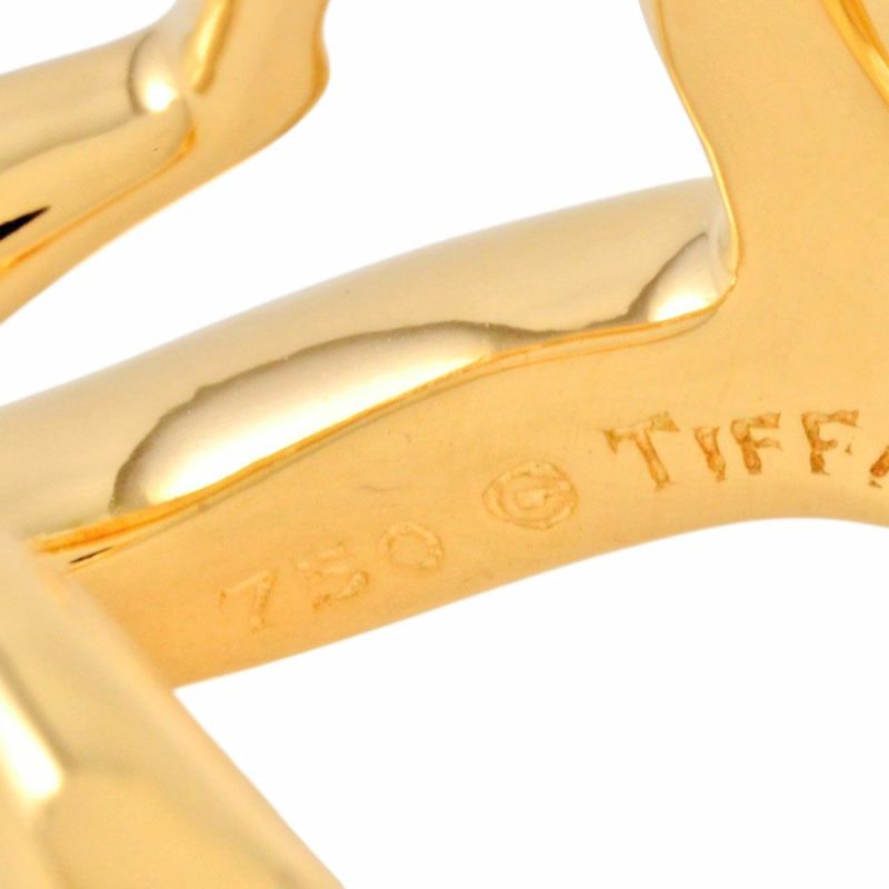 ティファニー Tiffany&Co. オープンハート リング 指輪 約12号