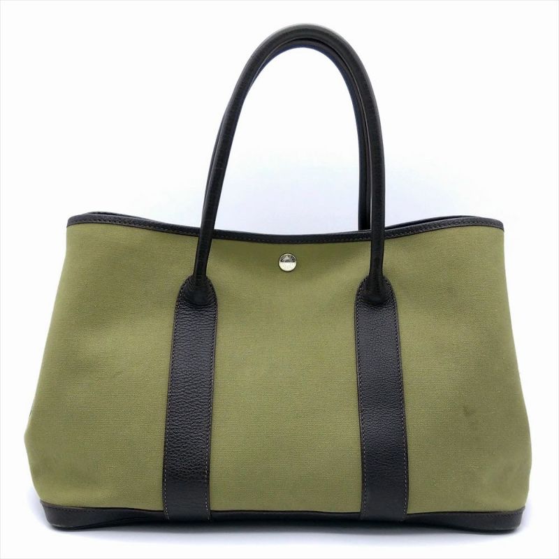 エルメス HERMES ガーデンパーティ PM ハンドバッグ トワル