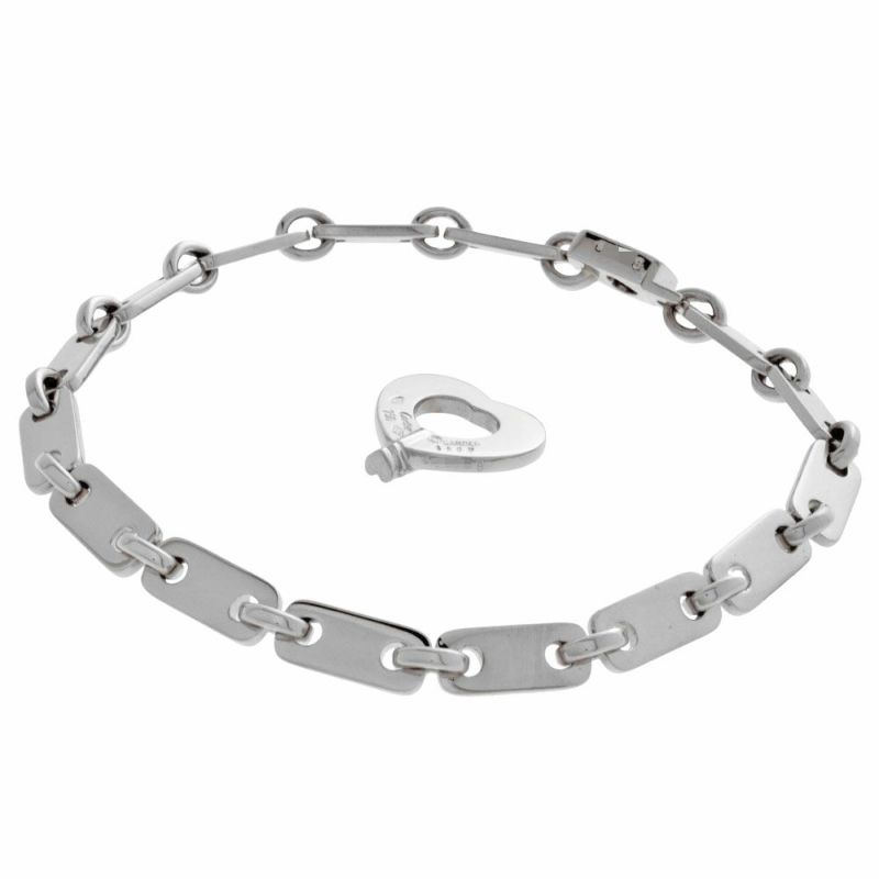 Cartier フィガロブレスレット K18WG 2コマ足し済 - メルカリ