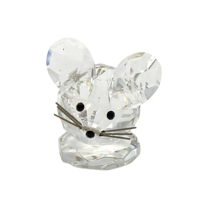 スワロフスキー SWAROVSKI レプリカ マウス オブジェ 置物 183272