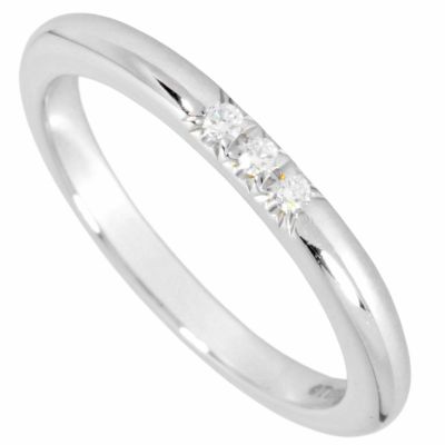 ティファニー Tiffany&Co. フォーエバー リング 指輪 ダイヤモンド 約6号 Pt950 3.2g【中古】