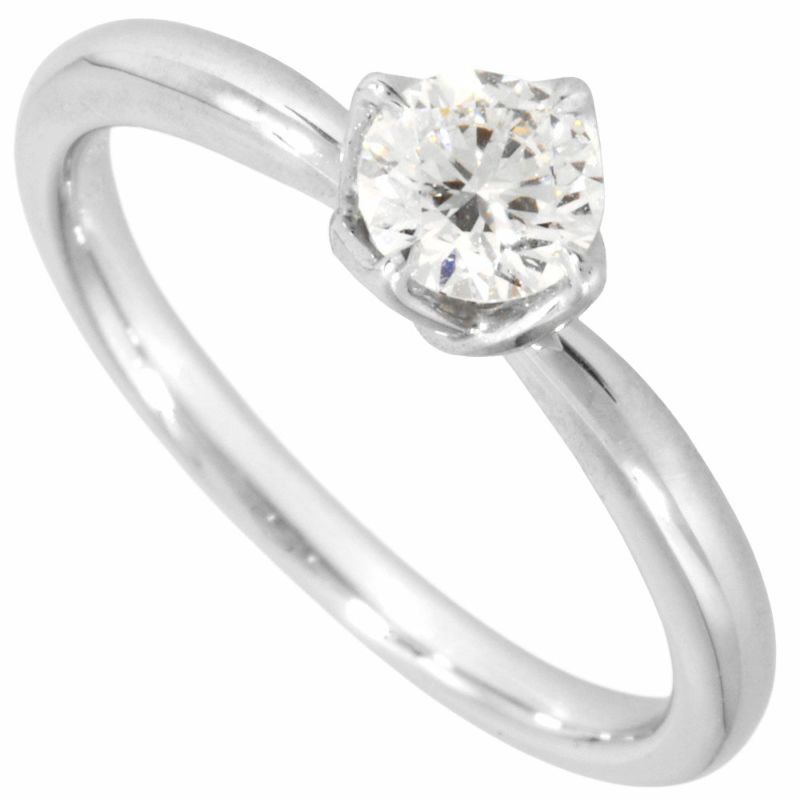 俄 NIWAKA 結 YUI リング 指輪 ダイヤモンド 0.31ct 約8号 Pt900