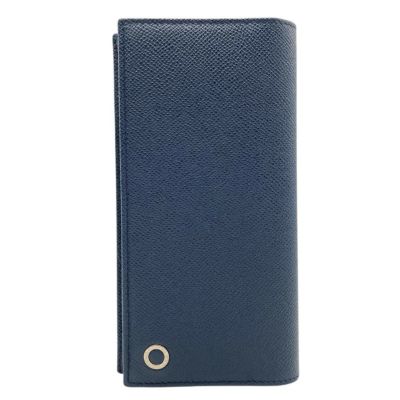 BVLGARI 長財布 シルバー金具 レザー グレー フラップ 3732200598_2.jpg