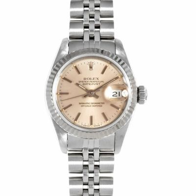 ロレックス ROLEX 69174 デイトジャスト X番 1991年頃製造 腕時計 WG×SS レディース【中古】