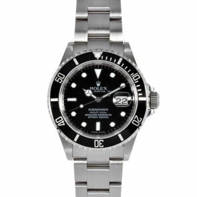 ロレックス ROLEX 16610 サブマリーナー M番 2007～2008年頃製造 腕時計 ブラック文字盤 メンズ【中古】