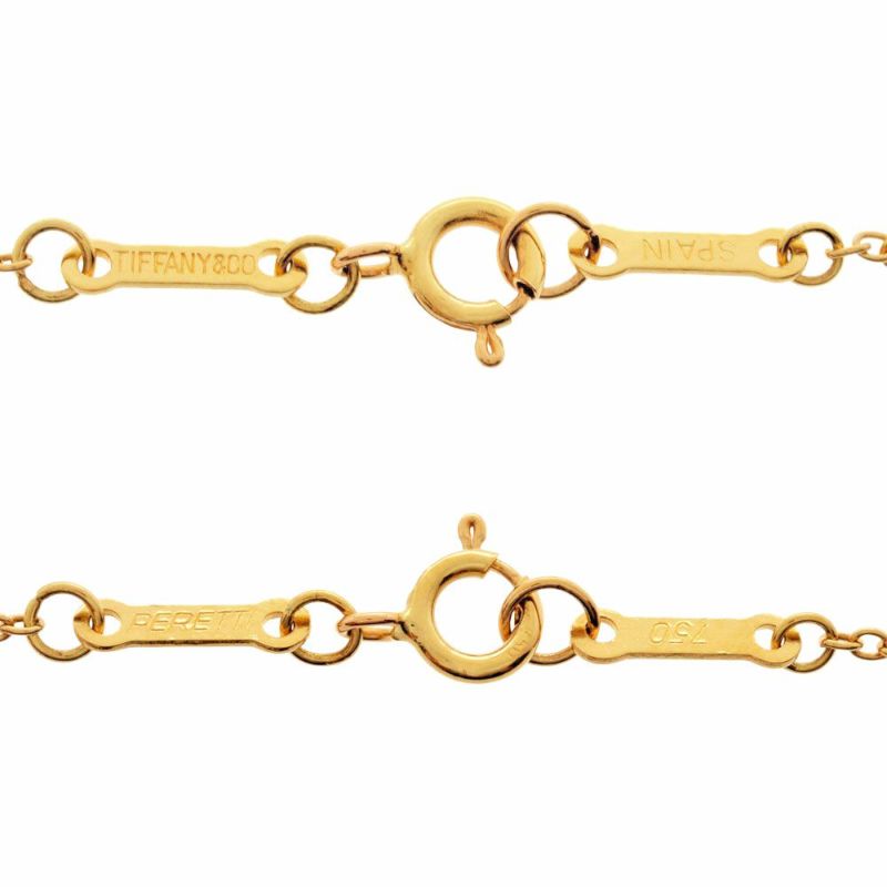 ティファニー Tiffany&Co. オープン ティアドロップ ネックレス